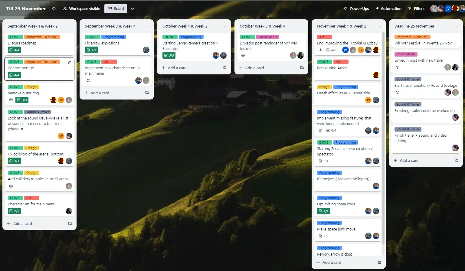 Apollo Arena CMGT - WIRWAR Planning